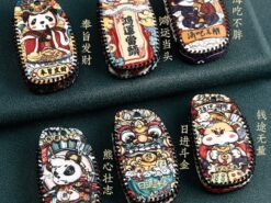 Cover chiave telecomando per Hyundai Solaris HB20 i30 Veloster SR ix35 Elantra Accent per KIA RIO Sportage K2 K3 5 Cover chiave telecomando per Hyundai Solaris HB20 i30 Veloster SR ix35 Elantra Accent per KIA RIO Sportage K2 K3 - Copertura della cassa chiave a distanza dell automobile di cuoio Shell per Hyundai Solaris HB20 i30 3