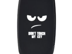 Cover chiave telecomando per FIAT 500X Toro - Copertura della cassa chiave a distanza in Silicone a 4 pulsanti per FIAT 500X Toro Keyless 5