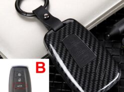 Cover chiave telecomando per Toyota Camry CHR Corolla RAV4 Avalon Land Cruiser Prado Prius 5 Cover chiave telecomando per Toyota Camry CHR Corolla RAV4 Avalon Land Cruiser Prado Prius - Copertura della cassa chiave dell automobile dell abs del carbonio per Toyota Camry CHR Corolla RAV4 3
