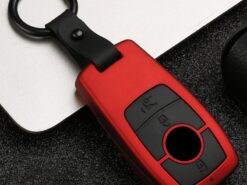 Cover chiave telecomando per Mercedes Benz 2017 2018 E Serials E300 E200 E220 Maybach S320L S450 S350 W204 W210 W124 W203 - Copertura della cassa chiave dell automobile dell abs per Mercedes Benz 2017 2018 E Serials E300 5