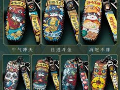 Cover chiave telecomando per Ford Fusion Mustang Explorer F-250 2017 2018 6 Cover chiave telecomando per Ford Fusion Mustang Explorer F-250 2017 2018 - Copertura della cassa chiave dell automobile di cuoio per Ford Fusion Mustang Explorer F 250 2017 4