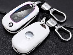 Cover chiave telecomando per Buick Envision LaCrosse Encore Regal - Copertura della cassa del portachiavi dell automobile dell abs della fibra del carbonio per le catene 4