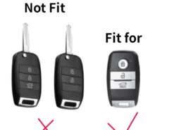 Cover chiave telecomando per KIA Rio Rio5 Sportage Ceed Cerato K3 KX3 K4 K5 Cerato Sorento Optima Cerato Picanto - Coperture della copertura della cassa chiave a distanza dell automobile della lega per KIA Rio Rio5 1