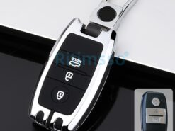 Cover chiave telecomando per KIA Rio Rio5 Sportage Ceed Cerato K3 KX3 K4 K5 Cerato Sorento Optima Cerato Picanto - Coperture della copertura della cassa chiave a distanza dell automobile della lega per KIA Rio Rio5 3