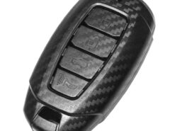 Cover chiave telecomando per Hyundai Santa Fe TM/palizzata/Grandeur/Azera/Elantra GT/Kona L529 6 Cover chiave telecomando per Hyundai Santa Fe TM/palizzata/Grandeur/Azera/Elantra GT/Kona L529 - Cover astuccio portachiavi a 4 pulsanti con motivo in fibra di carbonio per Hyundai Santa Fe 4
