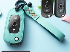 Cover chiave telecomando per Opel Vauxhall Astra K Corsa E per Buick VERANO ENCORE GX GL6 2019 2020 2018 - Cover chiave in pelle per Opel Vauxhall Astra K Corsa E per Buick VERANO ENCORE GX 5