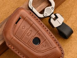 Cover chiave telecomando per BMW 2 3 5 7 serie 6GT X1 X3 X5 X6 F45 F46 G20 G30 G32 G11 G12 F48 G01 F15 F85 F16 F86 4 Cover chiave telecomando per BMW 2 3 5 7 serie 6GT X1 X3 X5 X6 F45 F46 G20 G30 G32 G11 G12 F48 G01 F15 F85 F16 F86 - Cover portachiavi in pelle per BMW 2 3 5 7 serie 6GT X1 X3 X5 X6 2