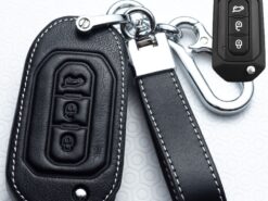 Cover chiave telecomando per Ford Ranger c-max s-max Focus Galaxy Mondeo Transit Tourneo Custom RS ST Fiesta - Cover portachiavi in pelle per Ford Ranger c max s max Focus Galaxy Mondeo Transit Tourneo 4