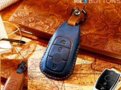 Cover chiave telecomando per Mercedes Benz E S W213 W212 S212 C207 A207 2016 5 Cover chiave telecomando per Mercedes Benz E S W213 W212 S212 C207 A207 2016 - Custodia a 3 pulsanti in pelle per chiave a distanza per auto in pelle per Mercedes 2