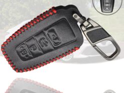 Cover chiave telecomando per Toyota Camry RAV4 Land Cruiser Prado Camry CHR C-HR Prius Corolla - Custodia a chiave per auto a 4 pulsanti per Toyota Camry RAV4 Land Cruiser Prado Camry 1