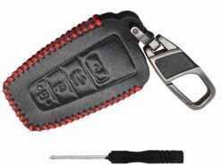 Cover chiave telecomando per Toyota Camry RAV4 Land Cruiser Prado Camry CHR C-HR Prius Corolla - Custodia a chiave per auto a 4 pulsanti per Toyota Camry RAV4 Land Cruiser Prado Camry 3