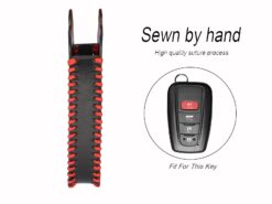 Cover chiave telecomando per Toyota Camry RAV4 Land Cruiser Prado Camry CHR C-HR Prius Corolla - Custodia a chiave per auto a 4 pulsanti per Toyota Camry RAV4 Land Cruiser Prado Camry 5