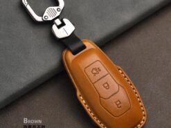 Cover chiave telecomando per Ford Fusion Mondeo Mustang F-150 Explorer Edge 2015 2016 2017 2018 6 Cover chiave telecomando per Ford Fusion Mondeo Mustang F-150 Explorer Edge 2015 2016 2017 2018 - Custodia in pelle per auto chiave per Ford Fusion Mondeo Mustang F 150 Explorer Edge 2015 3