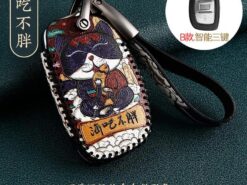 Cover chiave telecomando per Hyundai Ix35 IX45 IX25 I10 I20 I30 HB20 Sonata Verna Solaris Santa Elantra Mistra Protection - Custodia in pelle per chiave auto per Hyundai Ix35 IX45 IX25 I10 I20 I30 HB20 Sonata 4