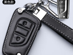Cover chiave telecomando per Toyota Auris Corolla Reiz Avensis Verso Yaris Aygo Rav4 Scion TC IM Shell Holder Fob - Custodia in pelle per telecomando chiave completa per Toyota Auris Corolla Reiz Avensis Verso Yaris Aygo 4