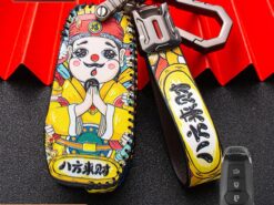 Cover chiave telecomando per Ford Fusion Fiesta Escort Mondeo Everest RangerExplorer 6 Cover chiave telecomando per Ford Fusion Fiesta Escort Mondeo Everest RangerExplorer - Custodia in pelle per telecomando per auto copertura completa per Ford Fusion Fiesta Escort Mondeo Everest 4