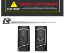 Cover chiave telecomando per GAC Trumpchi GS7 GS8 GM8 GS5 GA6 GM6 - Custodia in pelle tpu per telecomando per auto GAC Trumpchi GS7 GS8 GM8 GS5 GA6 GM6 1