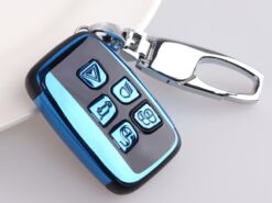 Cover chiave telecomando per Land Rover Range Rover Sport A9 Discovery 2 3 4 Sport per Jaguar XF A8 A9 X8 XE XF XFL - Custodia portachiavi auto ABS per Land Rover Range Rover Sport A9 Discovery 2 3 4 Sport 4