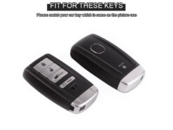 Cover chiave telecomando per Acura RLX RDX MDX ILX TLX 2016 2017 - Custodia portachiavi in TPU per Acura RLX RDX MDX ILX TLX 2016 2017 Smart Remote Control 2