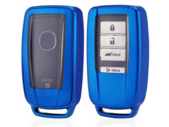 Cover chiave telecomando per Acura RLX RDX MDX ILX TLX 2016 2017 - Custodia portachiavi in TPU per Acura RLX RDX MDX ILX TLX 2016 2017 Smart Remote Control 3