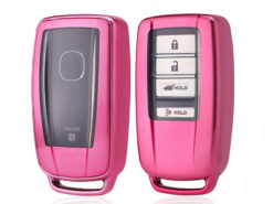 Cover chiave telecomando per Acura RLX RDX MDX ILX TLX 2016 2017 - Custodia portachiavi in TPU per Acura RLX RDX MDX ILX TLX 2016 2017 Smart Remote Control 4