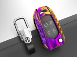 Cover chiave telecomando per Chevrolet per Cruze Aveo Trax Opel Astra Corsa Meriva Zafira Antara J Mokka per Buick - Custodia portachiavi in lega di zinco per Chevrolet per Cruze Aveo Trax Opel Astra Corsa Meriva 3