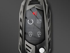 Cover chiave telecomando per Chevrolet per Cruze Aveo Trax Opel Astra Corsa Meriva Zafira Antara J Mokka per Buick - Custodia portachiavi in lega di zinco per Chevrolet per Cruze Aveo Trax Opel Astra Corsa Meriva 5