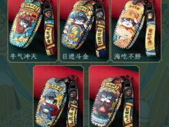 Cover chiave telecomando per Audi A1 A3 A4 A5 A6 A7 A8 Quattro Q3 Q5 Q7 2009 2010 2011 2012 2013 2014 2015 - Custodia portachiavi in pelle con telecomando intelligente per Audi A1 A3 A4 A5 A6 A7 A8 5