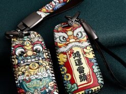 Cover chiave telecomando per Audi A1 A3 A4 A5 Q7 A6 C5 C6 6 Cover chiave telecomando per Audi A1 A3 A4 A5 Q7 A6 C5 C6 - Custodia portachiavi in pelle per Audi A1 A3 A4 A5 Q7 A6 C5 C6 supporto per 10