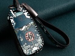 Cover chiave telecomando per Audi A1 A3 A4 A5 Q7 A6 C5 C6 5 Cover chiave telecomando per Audi A1 A3 A4 A5 Q7 A6 C5 C6 - Custodia portachiavi in pelle per Audi A1 A3 A4 A5 Q7 A6 C5 C6 supporto per 9