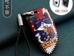 Cover chiave telecomando per BMW X3 X1 X5 X6 5 Cover chiave telecomando per BMW X3 X1 X5 X6 - Custodia portachiavi in pelle per BMW X3 X1 X5 X6 custodia portachiavi automatica Shell serie 7 3