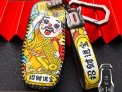 Cover chiave telecomando per Ford Fusion Mondeo Mustang F-150 Explorer edge 2015 2016 2017 2018 5 Cover chiave telecomando per Ford Fusion Mondeo Mustang F-150 Explorer edge 2015 2016 2017 2018 - Custodia portachiavi in pelle per Ford Fusion Mondeo Mustang F 150 Explorer edge 2015 2016 2017 9