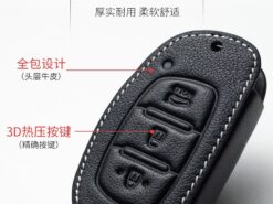 Cover chiave telecomando per Hyundai Creta I10 I20 Tucson Elantra Santa Fe 2016 2017 2018 - Custodia portachiavi in pelle per Hyundai Creta I10 I20 Tucson Elantra Santa Fe 2016 2017 2018 4