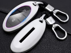 Cover chiave telecomando per Pentium T33 T77 T99 X80 - Custodia protettiva in ABS di carbonio per portachiavi auto per Pentium T33 T77 T99 X80 cover 1