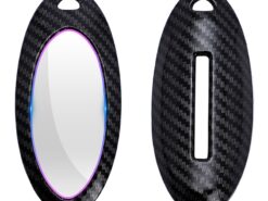 Cover chiave telecomando per Pentium T33 T77 T99 X80 - Custodia protettiva in ABS di carbonio per portachiavi auto per Pentium T33 T77 T99 X80 cover 4