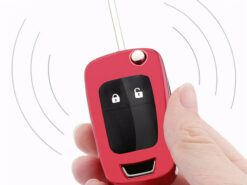 Cover chiave telecomando per Buick Verano GM Chevy Chevrolet Cruze Malibu Camaro Impala - Custodia protettiva in TPU per auto portachiavi senza chiave Fob telecomando per Buick Verano GM Chevy 4