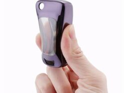 Cover chiave telecomando per Buick Verano GM Chevy Chevrolet Cruze Malibu Camaro Impala - Custodia protettiva in TPU per auto portachiavi senza chiave Fob telecomando per Buick Verano GM Chevy 5