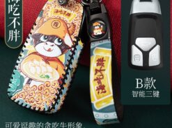 Cover chiave telecomando per AUDI A4 A4L A5 Q5 Q7 TT 2016 2017 portachiavi 2016 2017 2018 - Custodia protettiva in pelle per auto custodia protettiva custodia in pelle per AUDI A4 A4L A5 4