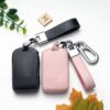 Cover chiave telecomando in silicone per Volvo S90 2017 S90L T5 T6 2015 2016 T8 2017 XC60 2018 - Custodia protettiva in pelle per chiave Auto per Volvo S90 2017 S90L T5 T6 2015 2016