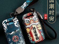 Cover chiave telecomando per Chery Tiggo 8 7 5X 2019 2020 3 4 Cover chiave telecomando per Chery Tiggo 8 7 5X 2019 2020 3 - Custodia protettiva in pelle per chiave auto per Chery Tiggo 8 7 5X 2019 2020 3 2