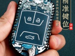 Cover chiave telecomando per Chery Tiggo 8 7 5X 2019 2020 3 6 Cover chiave telecomando per Chery Tiggo 8 7 5X 2019 2020 3 - Custodia protettiva in pelle per chiave auto per Chery Tiggo 8 7 5X 2019 2020 3 4