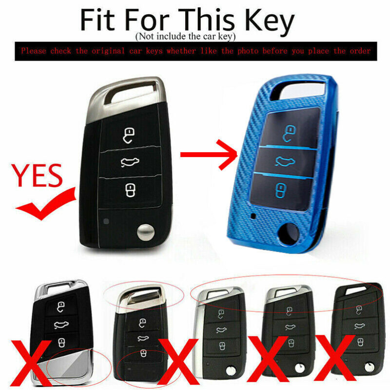 Cover Custodia Chiave Auto Per Volkswagen VW Golf 3 4 5 6 Mk4 Mk6 7 768x768 - Foto 9