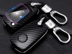 Cover chiave telecomando per Buick GM Chevy Chevrolet Cruze Camaro Equinox - Custodia protettiva per chiave in ABS in fibra di carbonio custodia protettiva per telecomando senza chiave 2