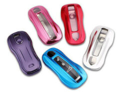 Cover chiave telecomando per Porsche 911 serie 992 Cayenne Panamera 2017-2020 - Custodia protettiva per chiave remota in TPU morbido custodia adatta per Porsche 911 serie 992 Cayenne 3