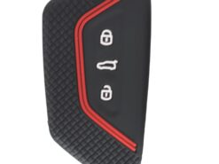 Cover chiave telecomando in silicone per Volkswagen Golf MK8 2020 Skoda - Custodia protettiva per custodia protettiva per coperture chiave telecomando per Volkswagen Golf MK8 2020 Skoda accessori 3