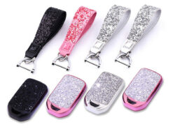 Cover chiave telecomando per Honda Accord Civic CRV Ridgeline ODYSSEY EURO CRIDER JADE Fit Jazz XRV 6 Cover chiave telecomando per Honda Accord Civic CRV Ridgeline ODYSSEY EURO CRIDER JADE Fit Jazz XRV - Custodia protettiva per portachiavi in cristallo per Honda Accord Civic CRV Ridgeline ODYSSEY EURO CRIDER JADE 3