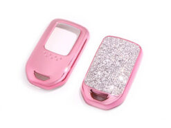 Cover chiave telecomando per Honda Accord Civic CRV Ridgeline ODYSSEY EURO CRIDER JADE Fit Jazz XRV 8 Cover chiave telecomando per Honda Accord Civic CRV Ridgeline ODYSSEY EURO CRIDER JADE Fit Jazz XRV - Custodia protettiva per portachiavi in cristallo per Honda Accord Civic CRV Ridgeline ODYSSEY EURO CRIDER JADE 5