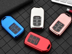 Cover chiave telecomando per Honda CR-V Accord - Custodia protettiva per telecomando in TPU per Honda CR V Accord Fit Odyssey Crosstour 3