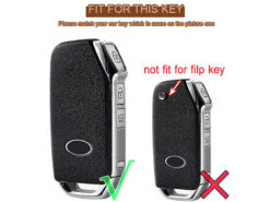 Cover chiave telecomando per KIA Sportage R GT Stinger GT Sorento Ceed CD Cerato Forte 2018 2019 - Fob protettivo della copertura della cassa chiave a distanza dell automobile della lega per KIA Sportage 1