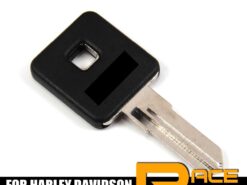 Chiave telecomando per HARLEY DAVIDSON SPORTSTER 883 1200 SPORTSTER-883 SPORTSTER-1200 - For HARLEY DAVIDSON SPORTSTER 883 1200 Motorcycle Uncut Blank Key Blade Keys Rings SPORTSTER 883 SPORTSTER 3